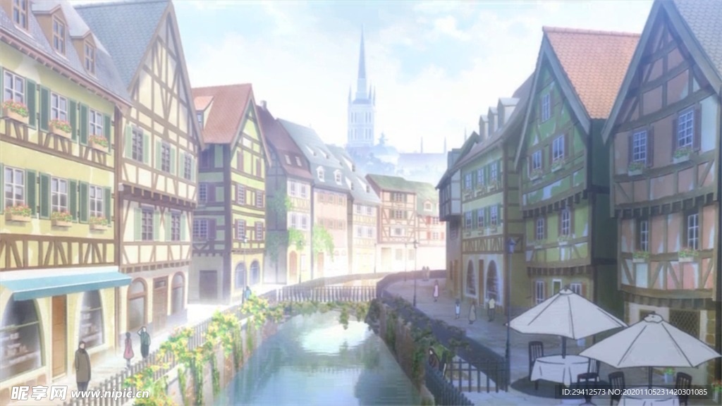 日系动漫背景