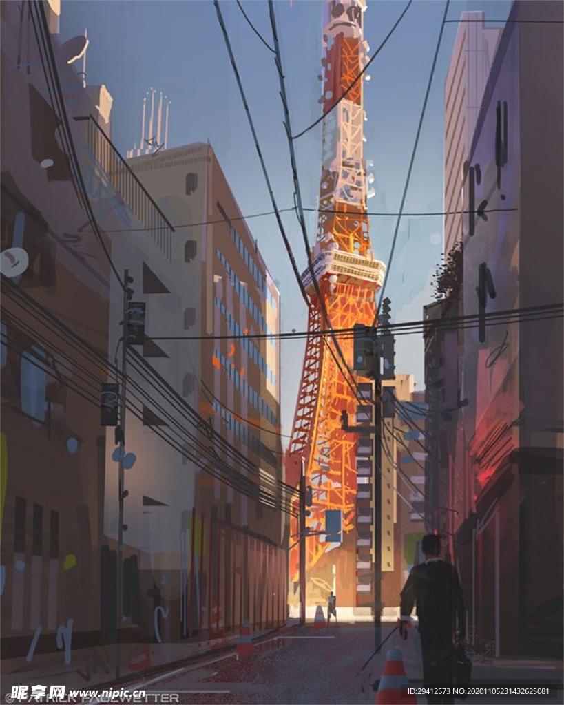 日系动漫背景