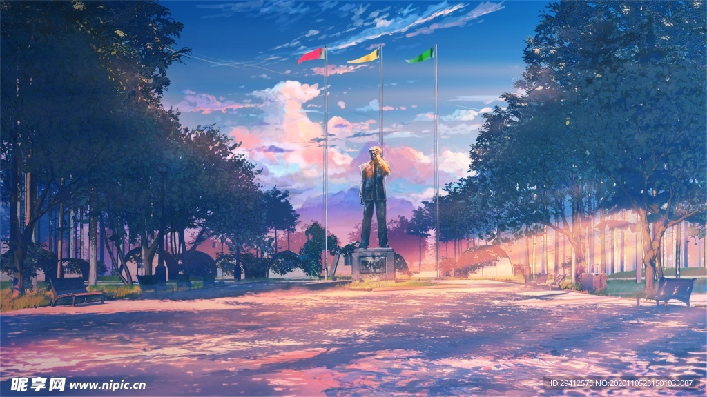 日系动漫背景