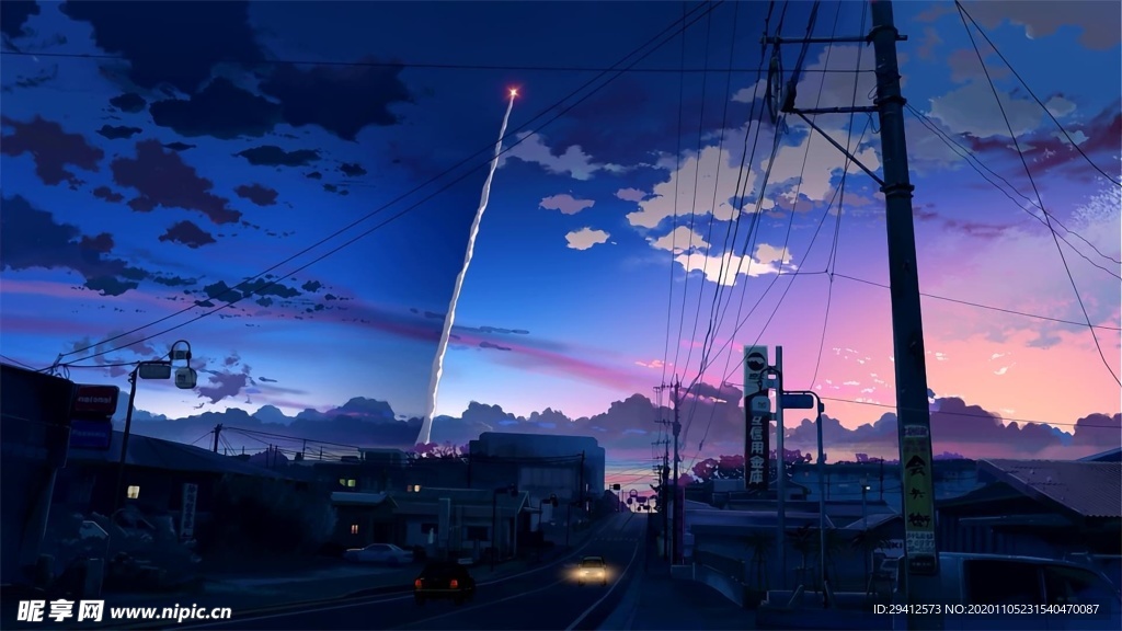 日系动漫背景