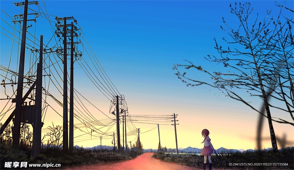 日系动漫背景