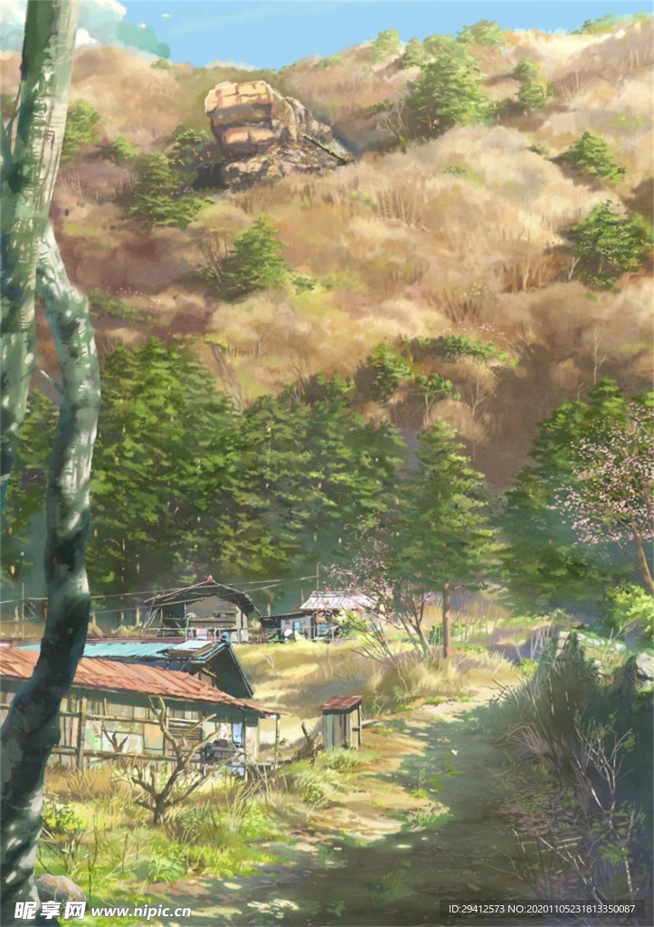 日系动漫背景