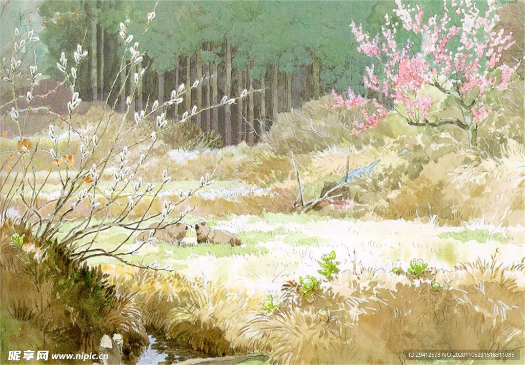 日系动漫背景