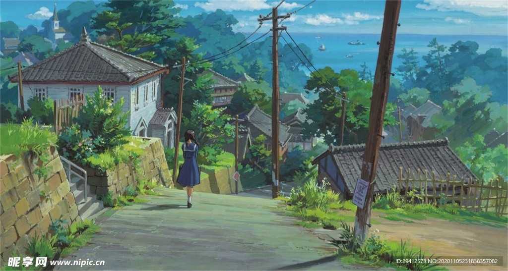 日系动漫背景