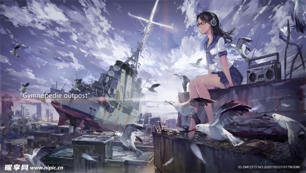日系动漫背景