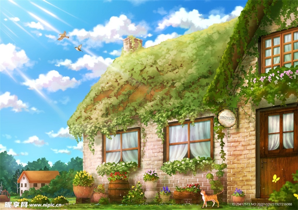 日系动漫背景