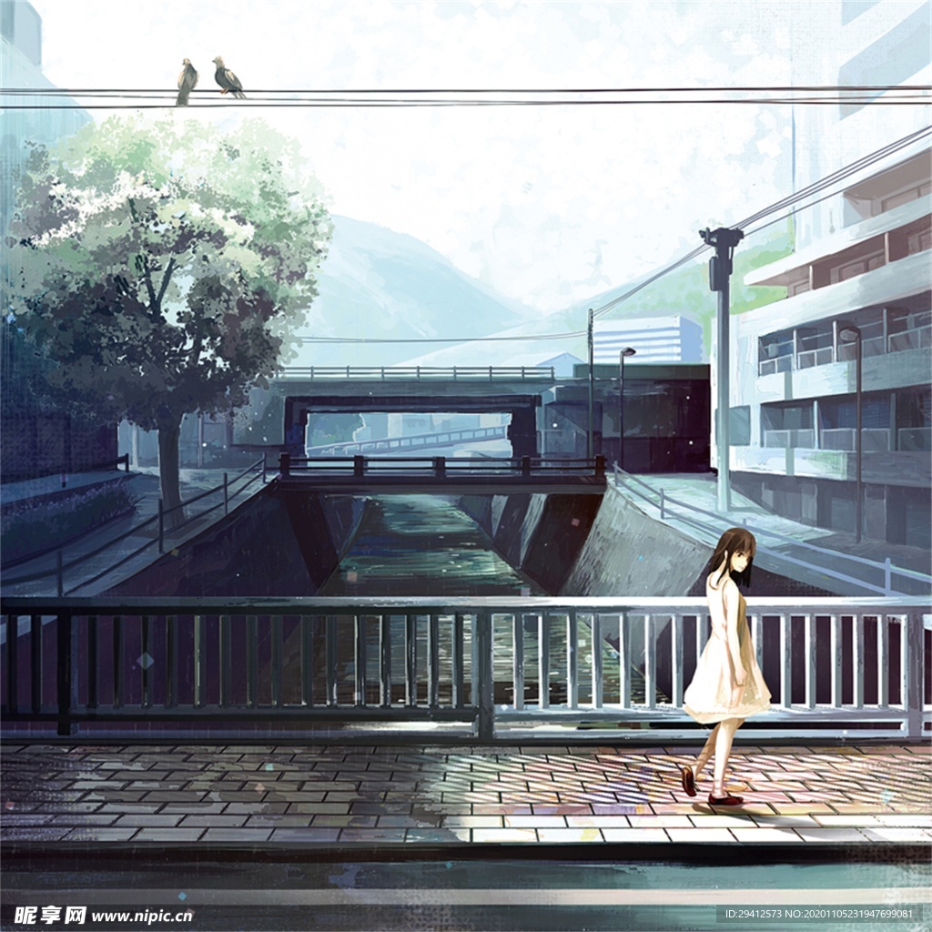 日系动漫背景