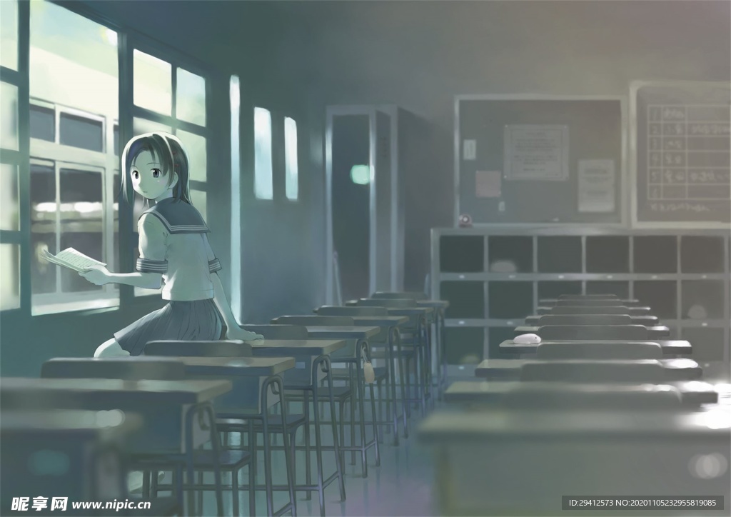 日系动漫背景