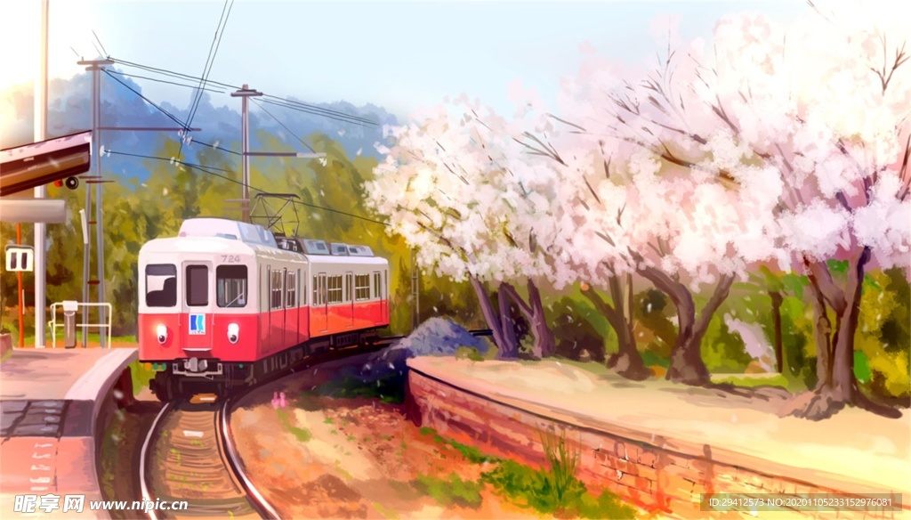 日系动漫背景