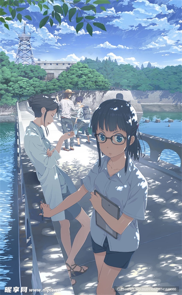 日系动漫背景