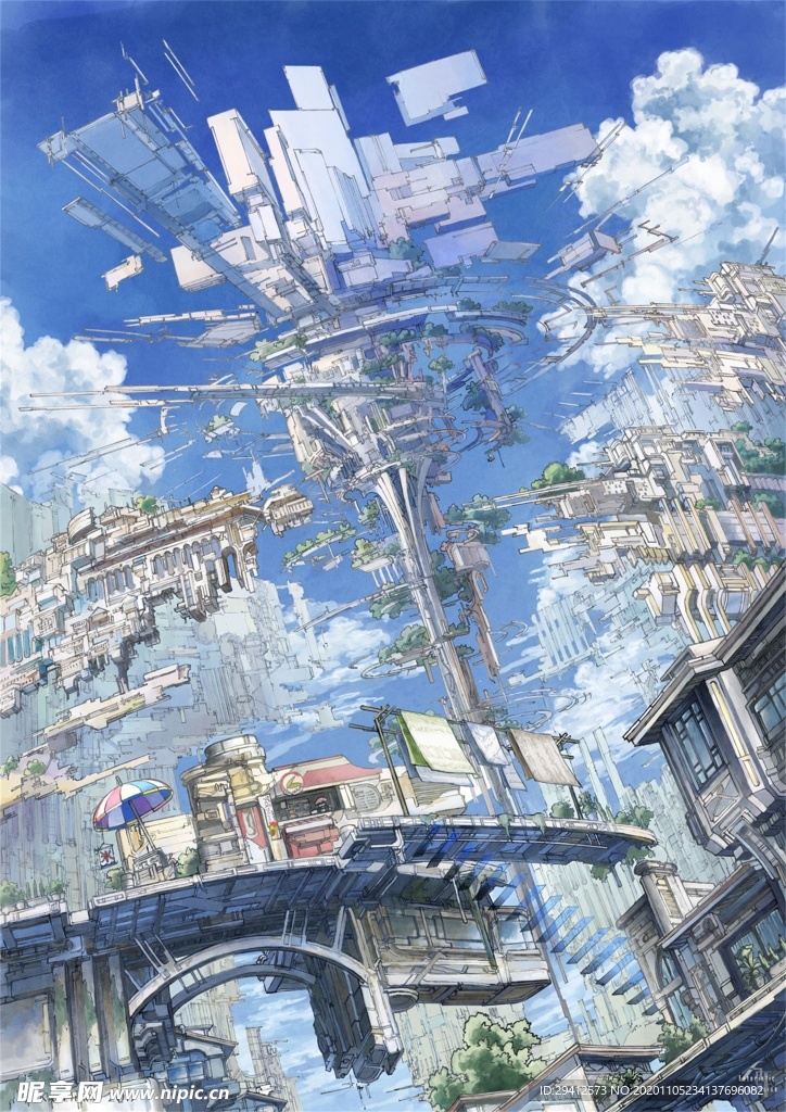 日系动漫背景
