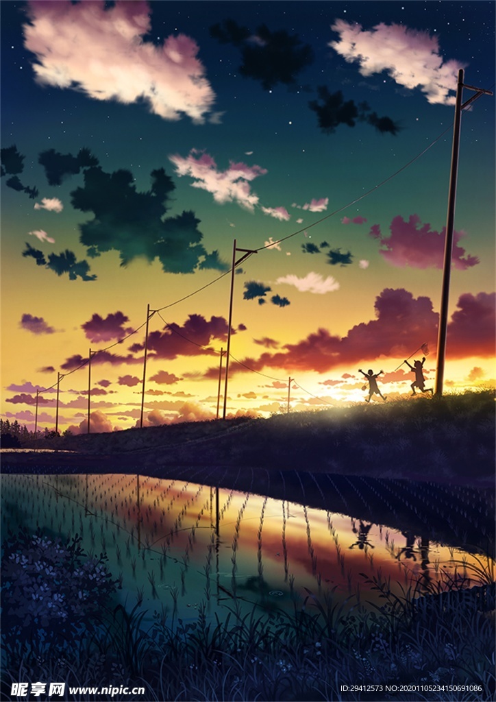 日系动漫背景