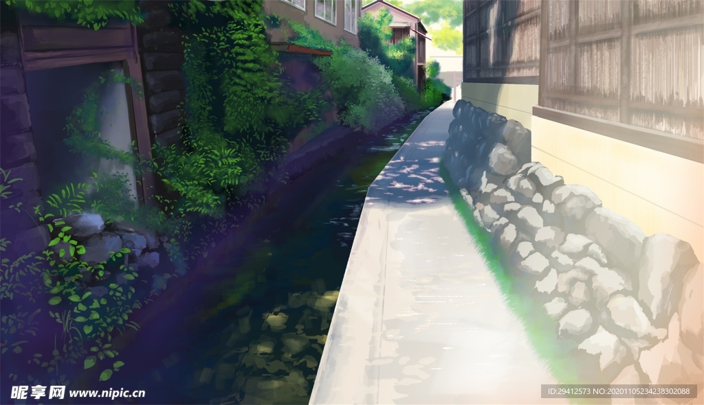 日系动漫背景
