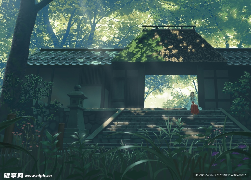 日系动漫背景
