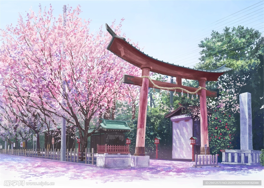 日系动漫背景