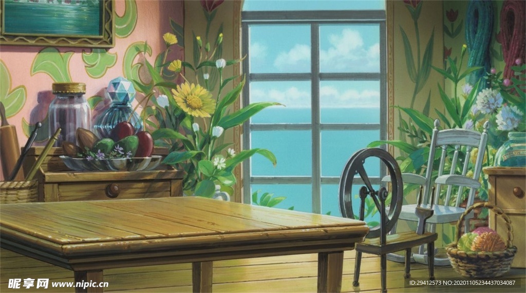 日系动漫背景