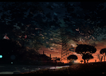 日系动漫背景