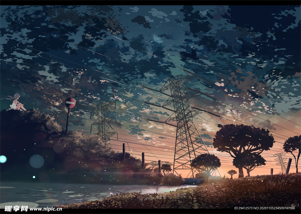 日系动漫背景