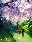 日系动漫背景