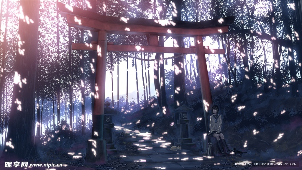 日系动漫背景