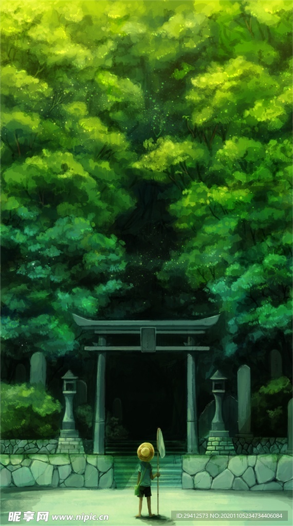 日系动漫背景