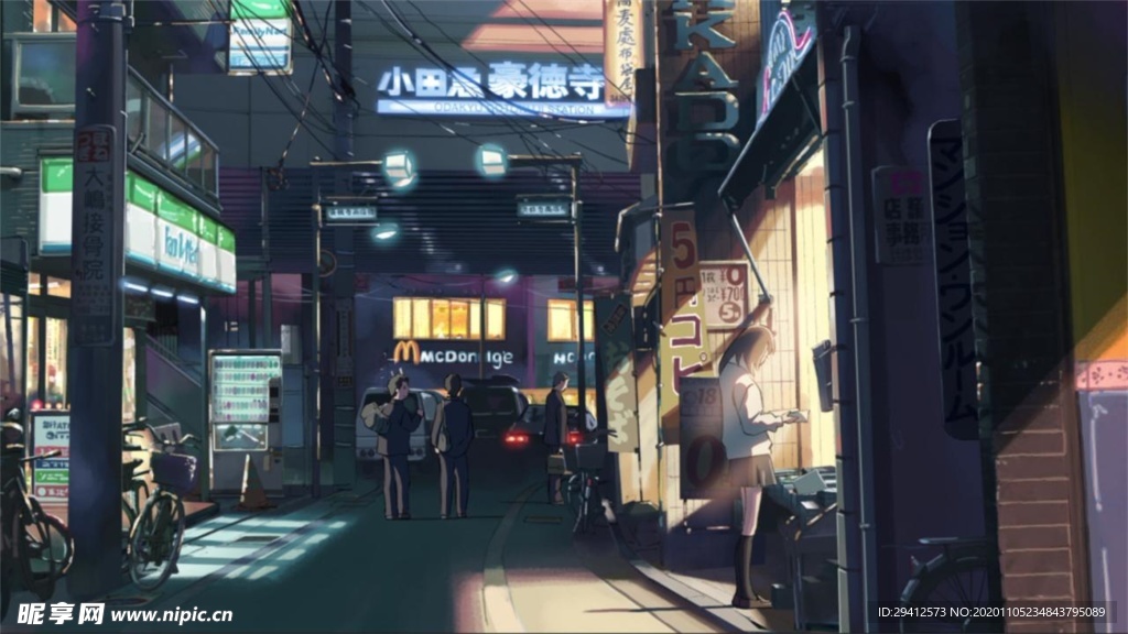 日系动漫背景