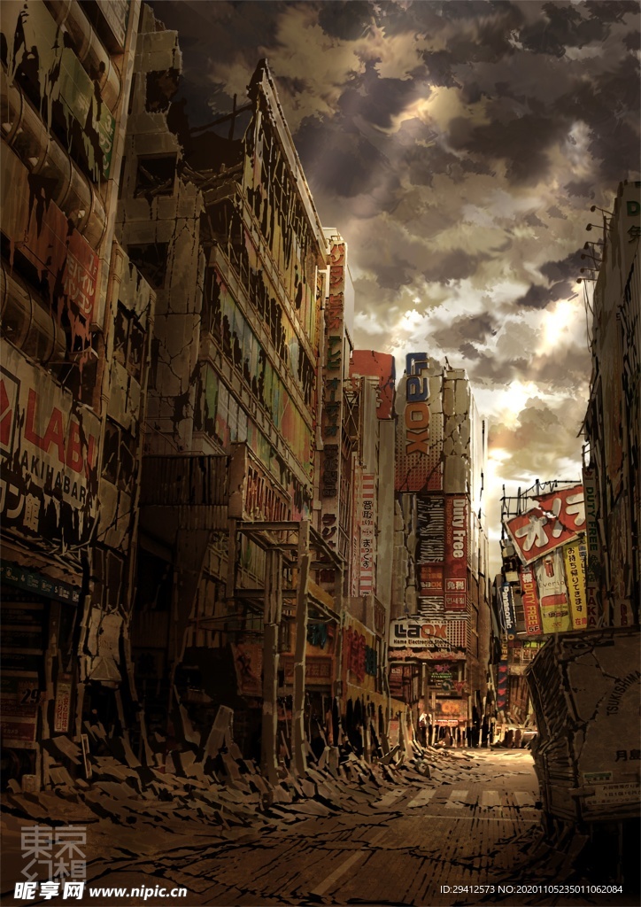 日系动漫背景