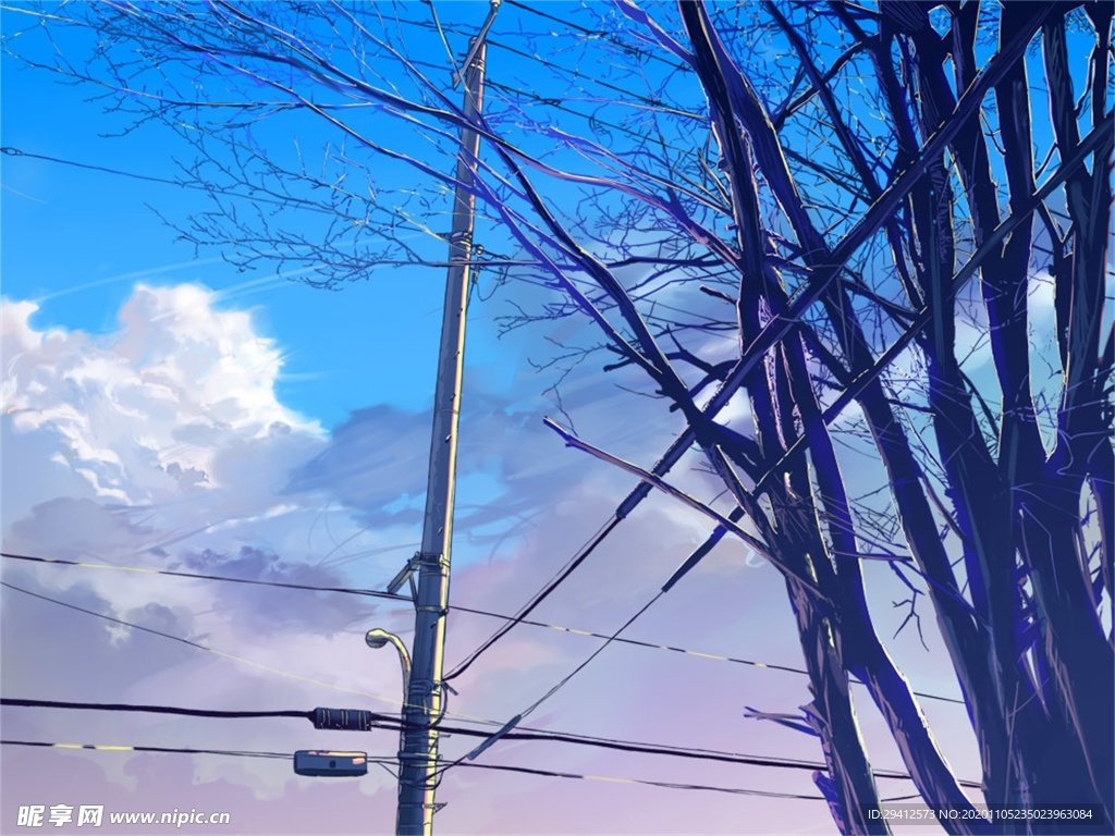 日系动漫背景