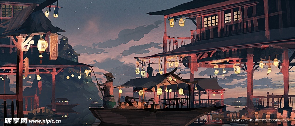 日系动漫背景