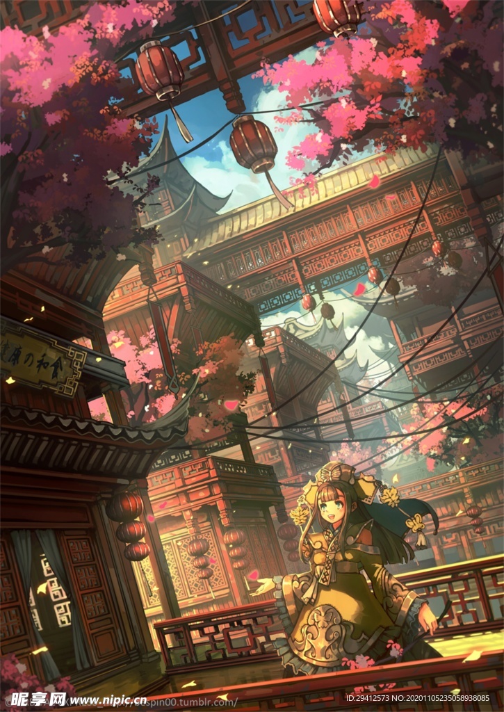 日系动漫背景