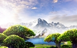 日系动漫背景