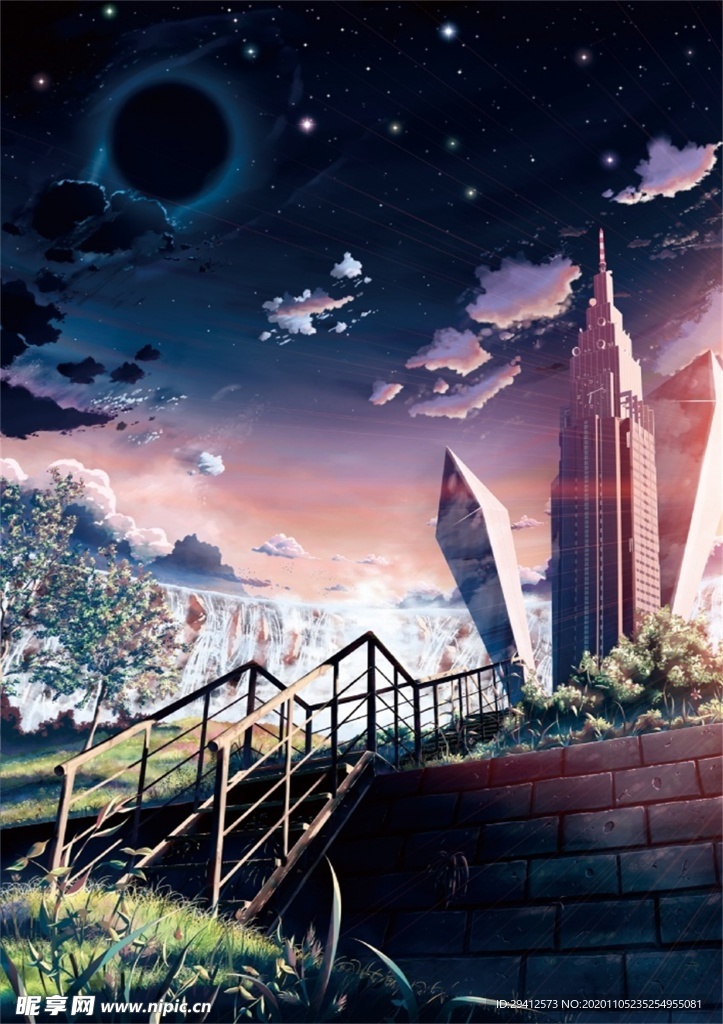 日系动漫背景