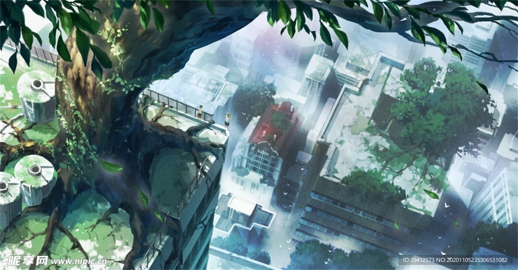 日系动漫背景