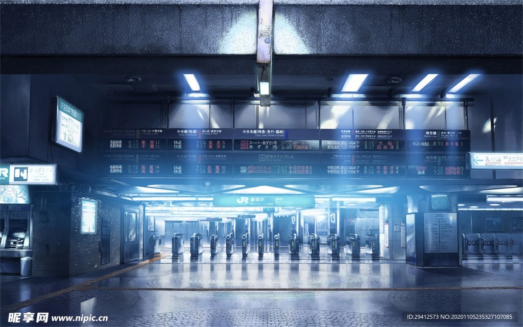 日系动漫背景