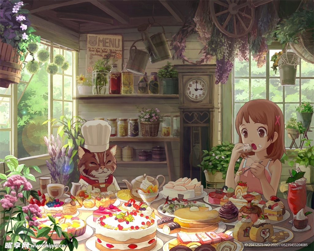 日系动漫背景