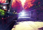 日系动漫背景