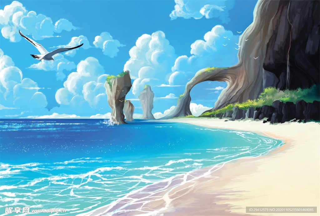 日系动漫背景