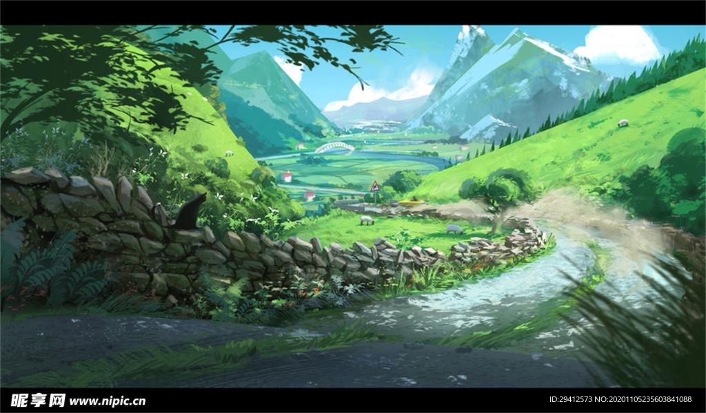 日系动漫背景