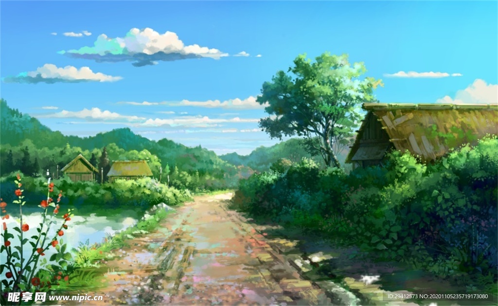 日系动漫背景