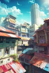 日系动漫背景