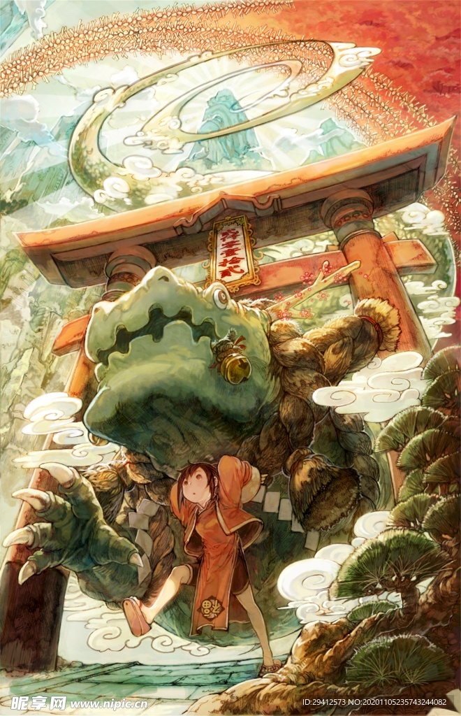 日系动漫背景
