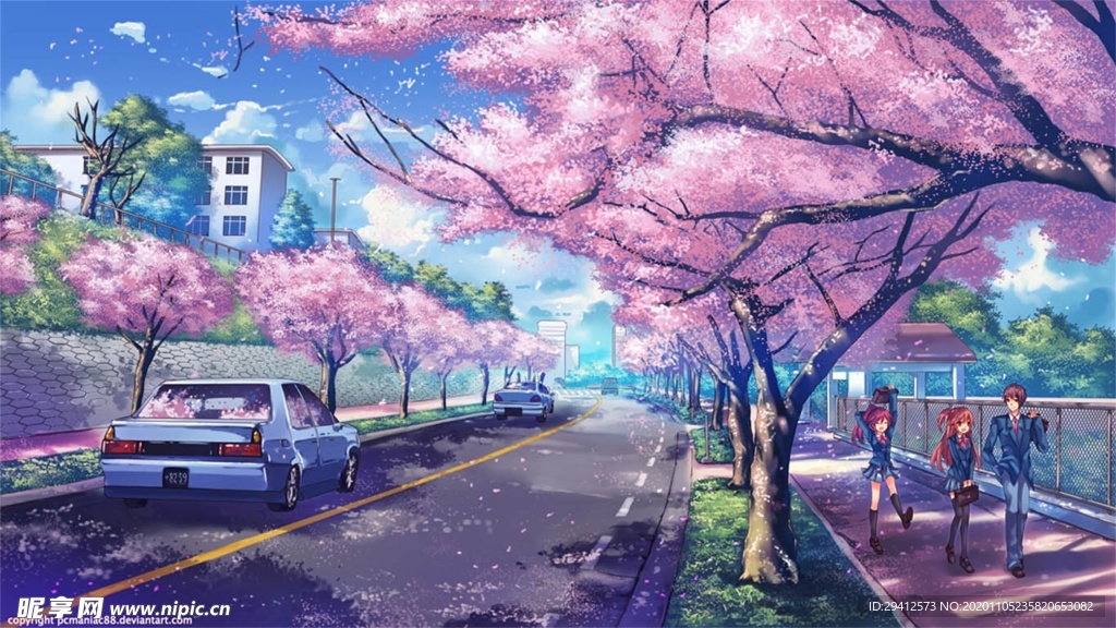 日系动漫背景