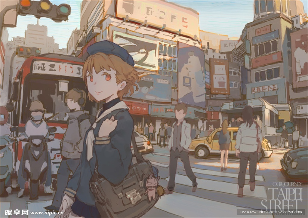 日系动漫背景