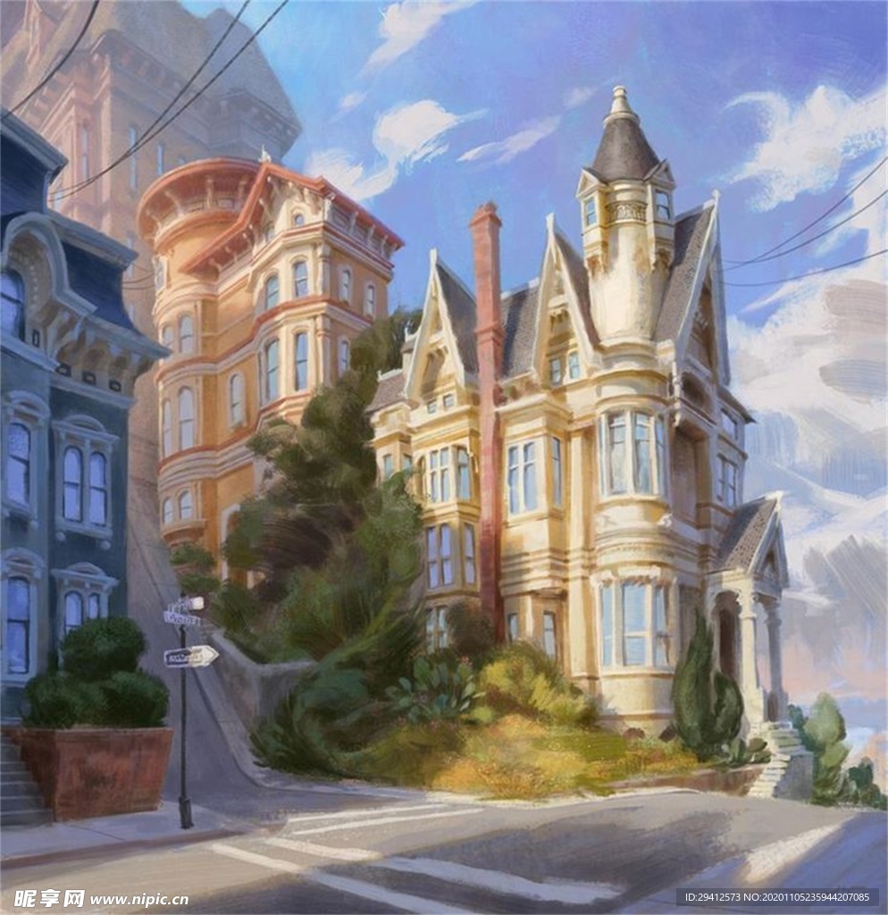 日系动漫背景