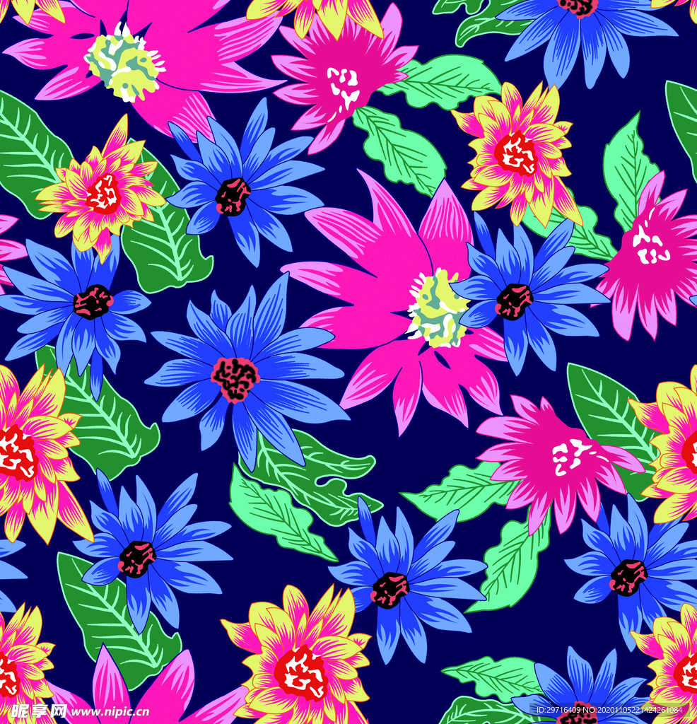 手绘花
