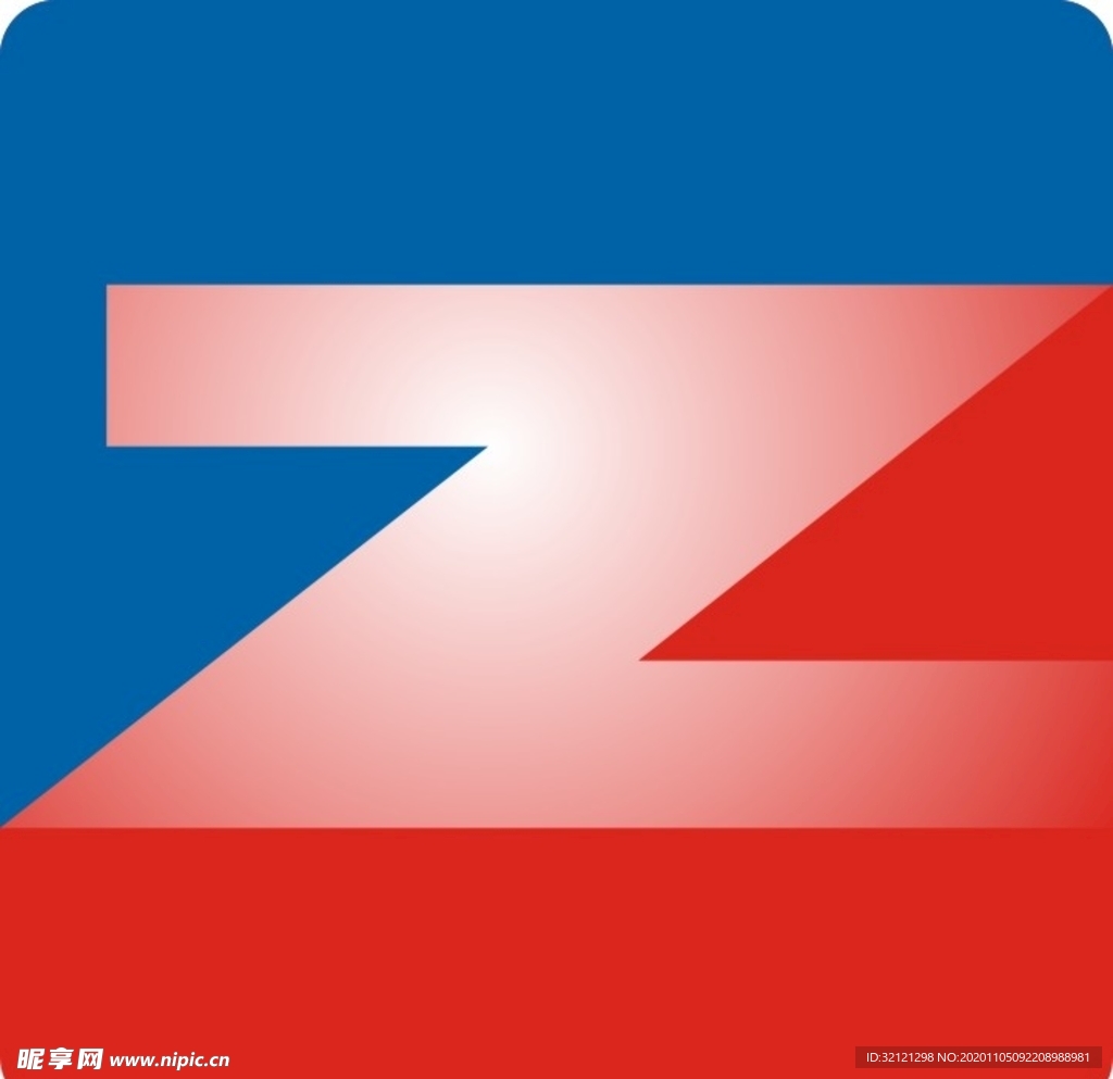 矩形  字母Z    logo