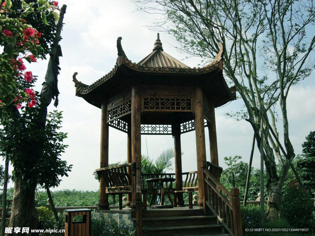休闲亭子