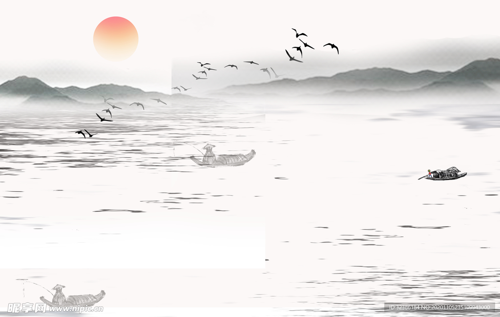 水墨山水