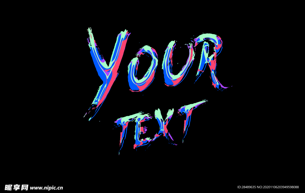 字体特效