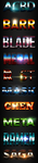 字体特效